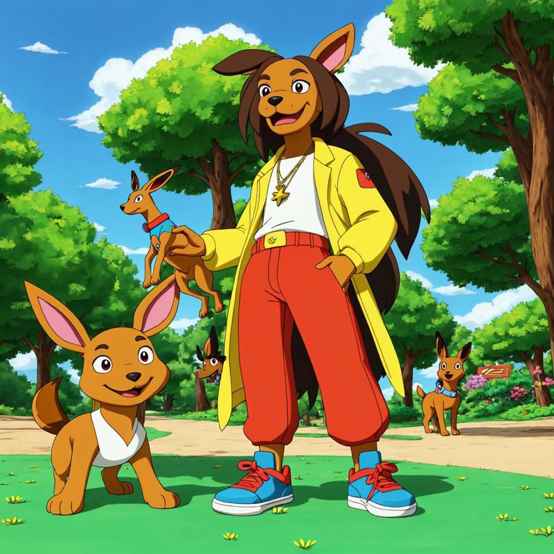 00001-20230531091431-557-The exotic life of snoop-dog as a Pokemon trainer with Eevee, Very detailed, clean, high quality, sharp image.jpg